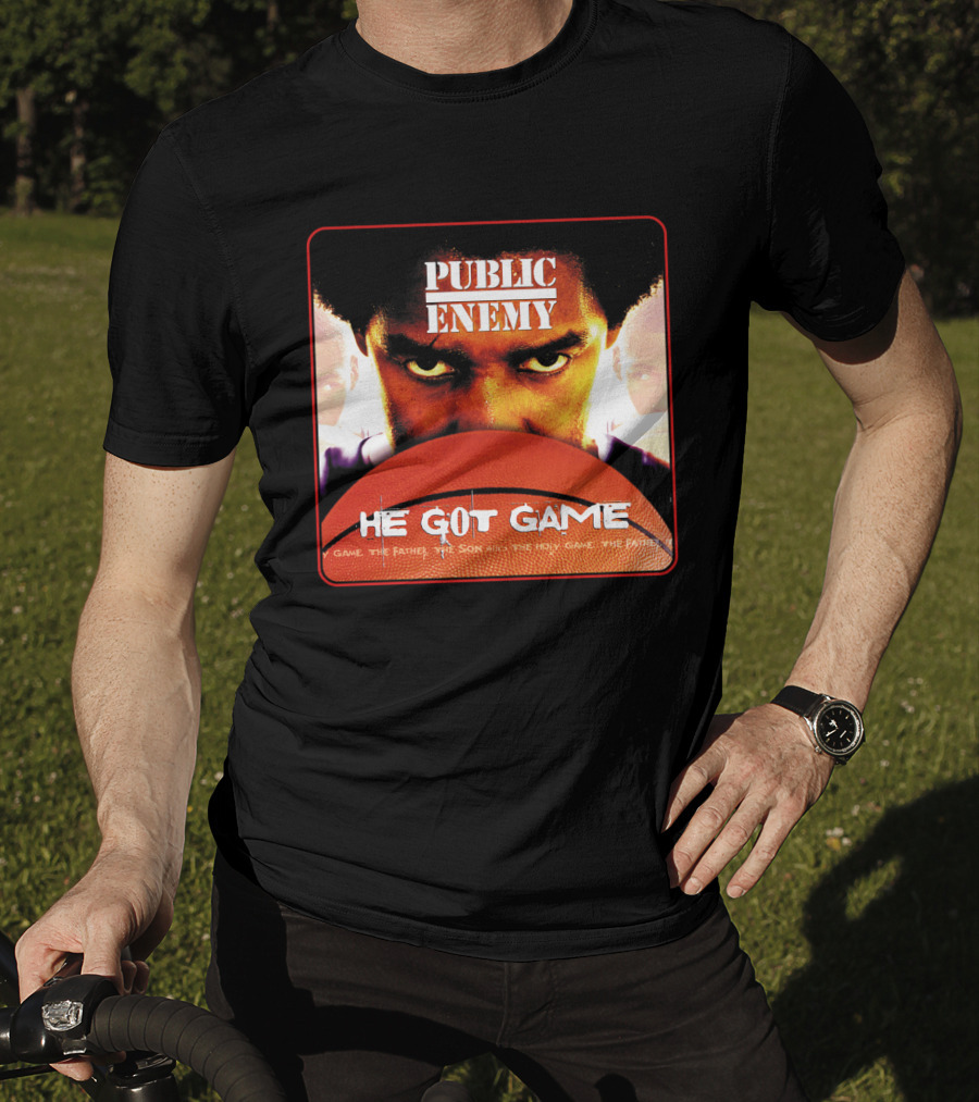 Public Enemy He Got Game The Father The Son And The Holy Game T-Shirt