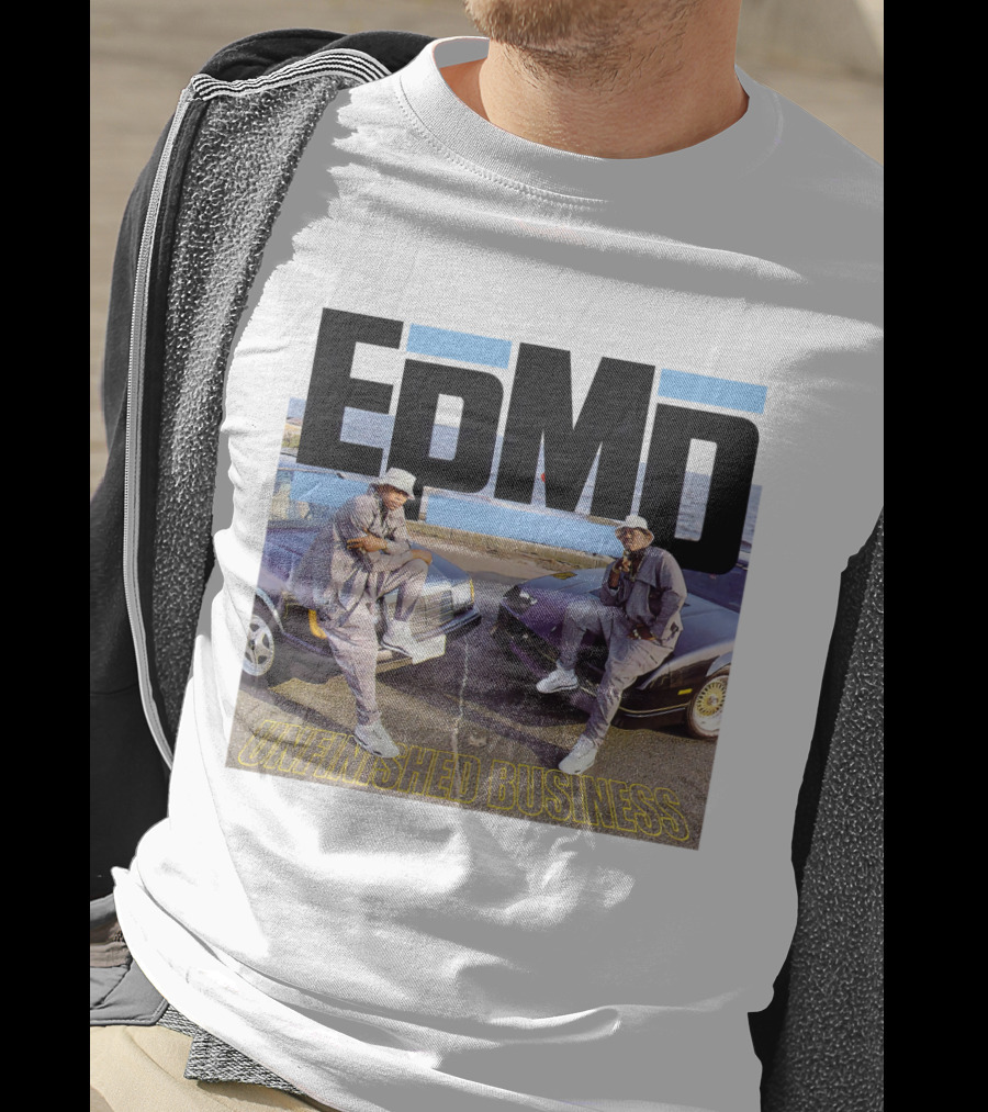 Epmd Unfinished Business Album Cover Eleven T-Shirt