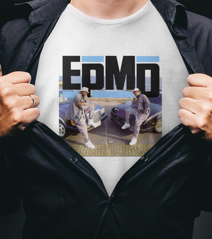 Epmd Unfinished Business Album Cover Eleven T-Shirt