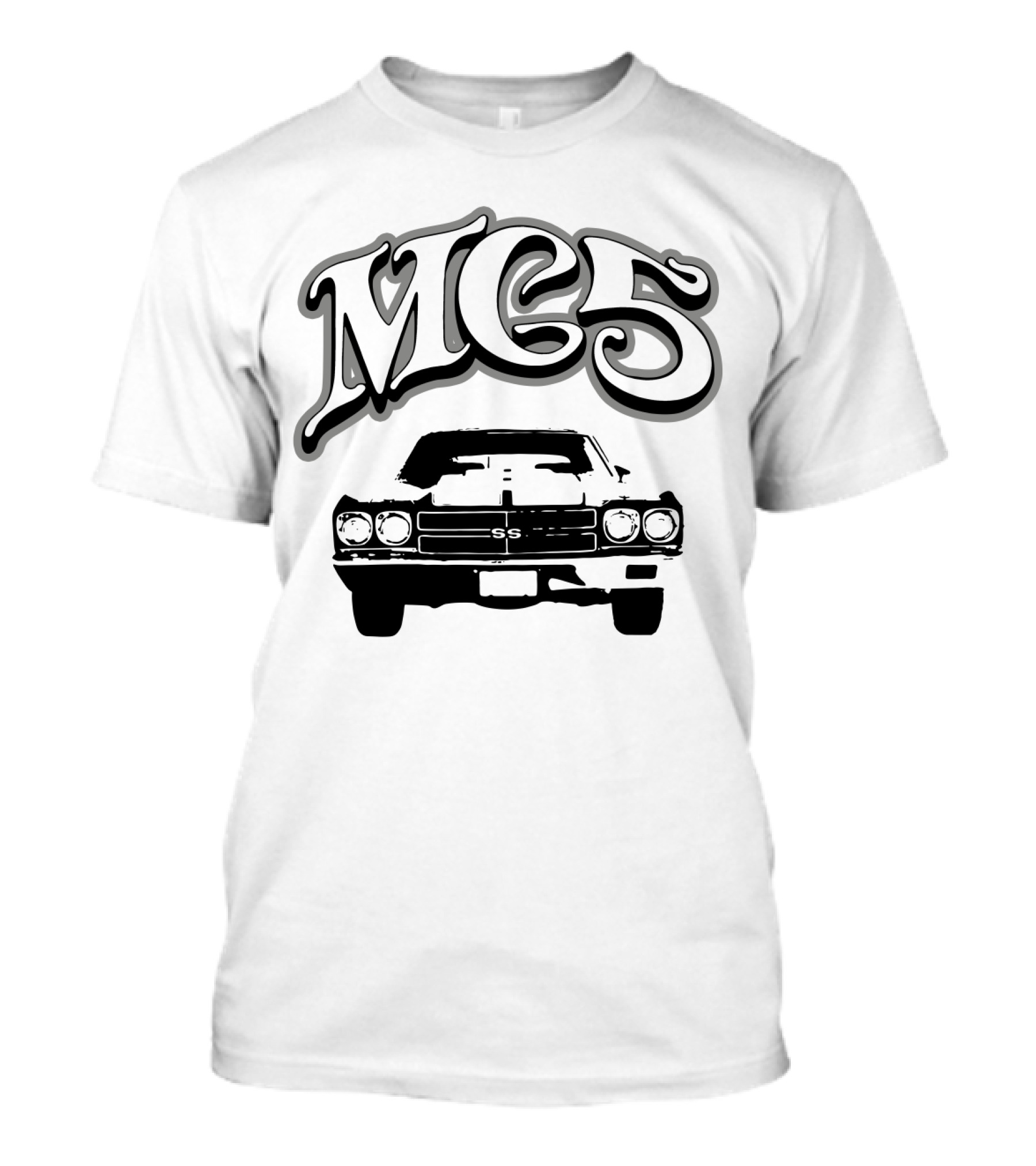Mc5 Classic Car Ss Front View T-Shirt