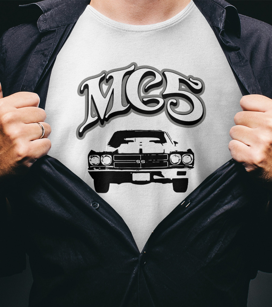 Mc5 Classic Car Ss Front View T-Shirt