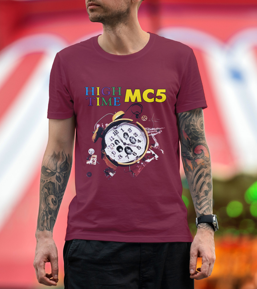 High Time Mc5 Clock T-Shirt