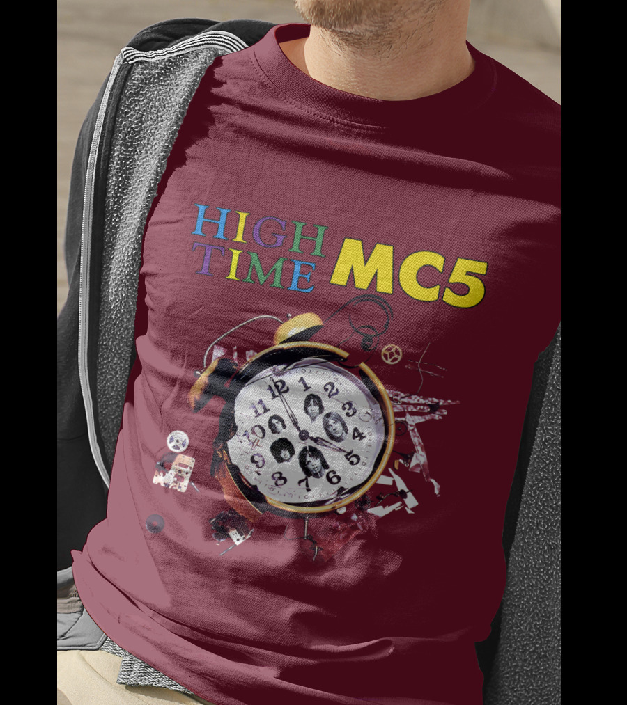 High Time Mc5 Clock T-Shirt