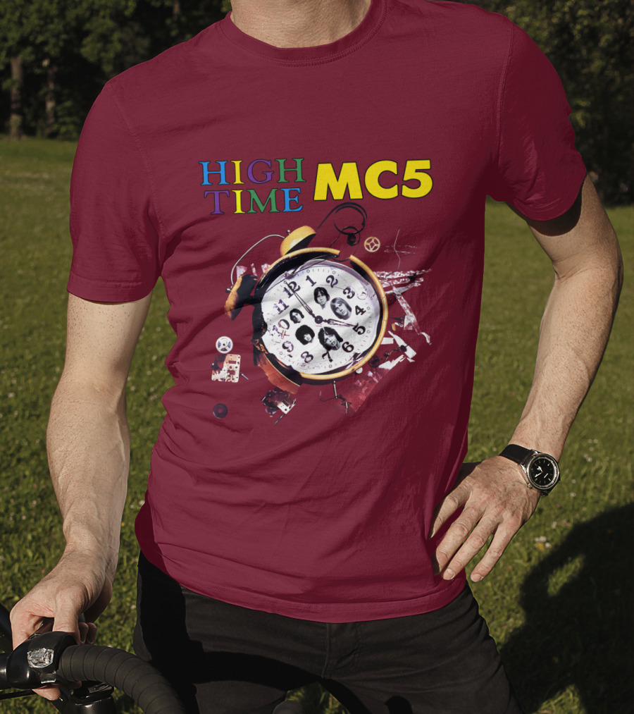High Time Mc5 Clock T-Shirt