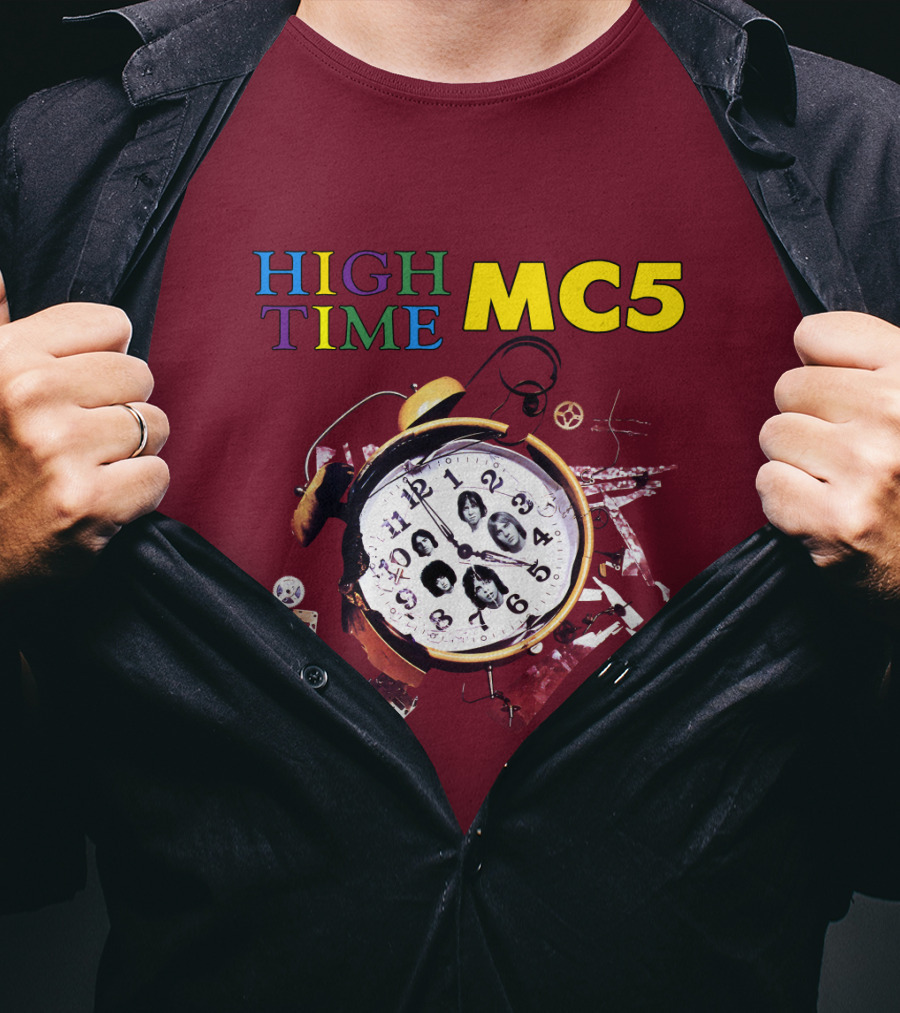 High Time Mc5 Clock T-Shirt