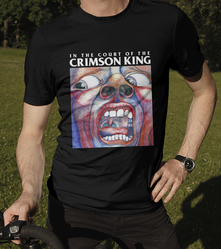 In The Court Of The Crimson King King Crimson Album Cover Iconic Artwork T-Shirt