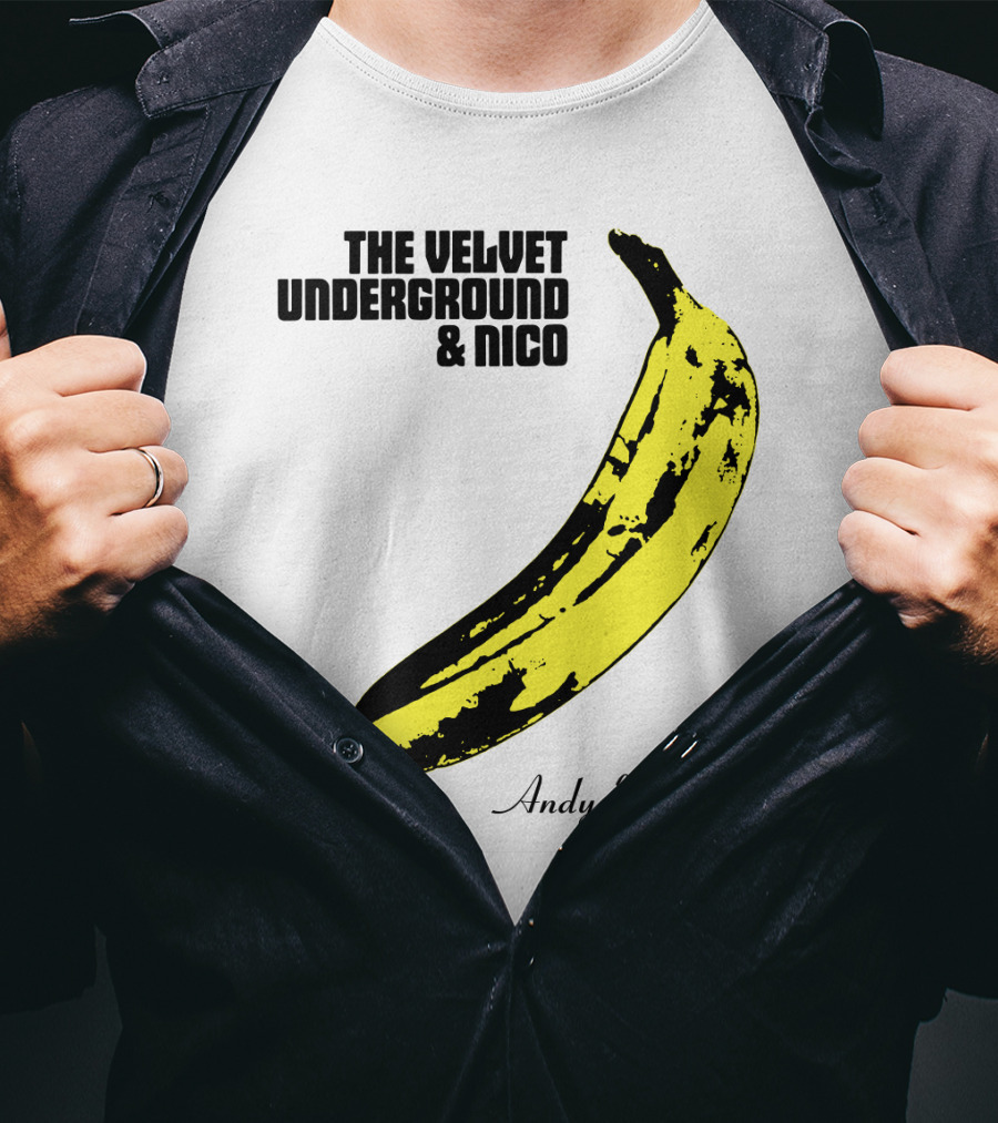 The Velvet Underground And Nico Andy Warhol Banana T-Shirt