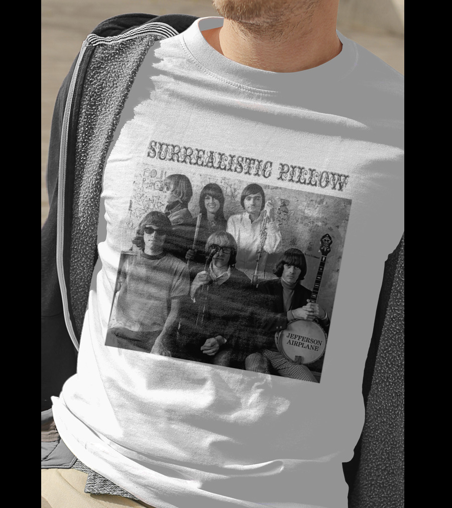 Jefferson Airplane Surrealistic Pillow 1967 Album Cover Photo T-Shirt