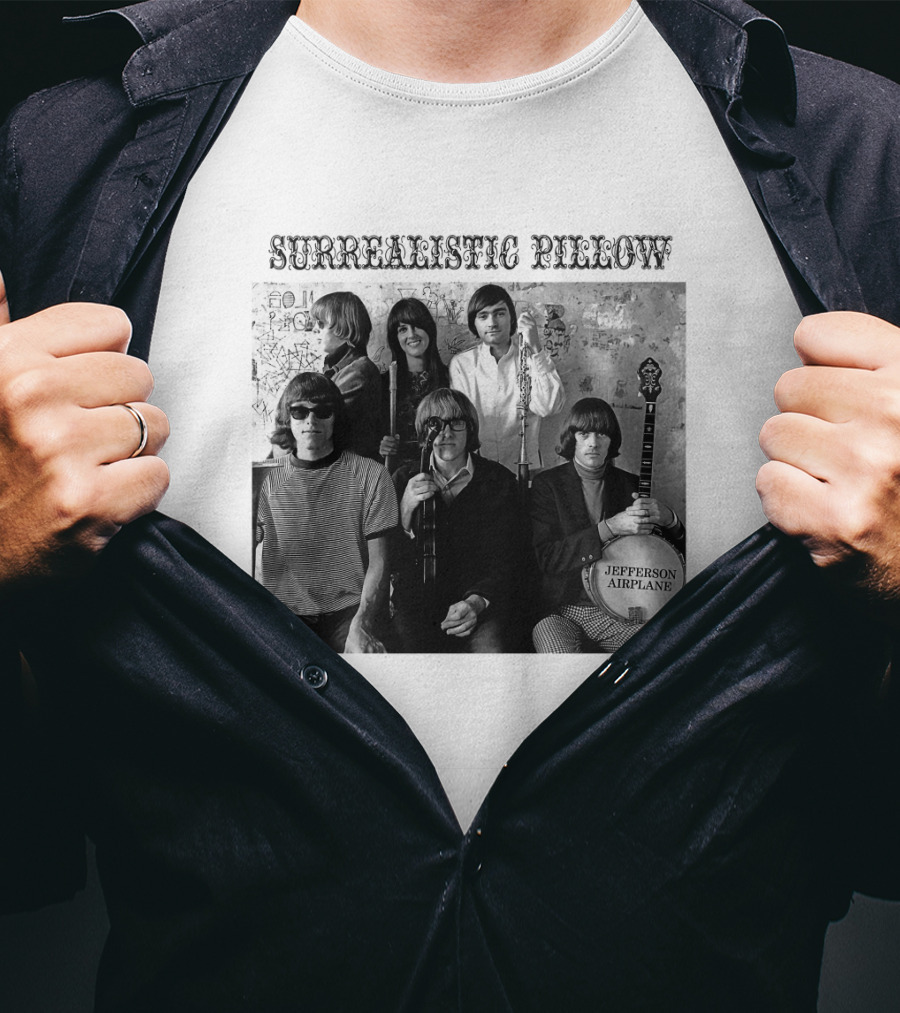Jefferson Airplane Surrealistic Pillow 1967 Album Cover Photo T-Shirt