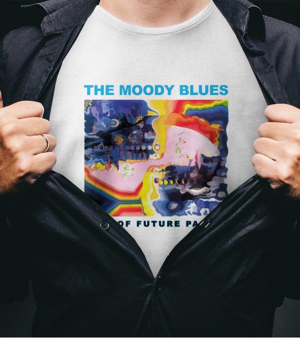 THE MOODY BLUES DAYS OF FUTURE PASSED Psychedelic Album Cover T-Shirt