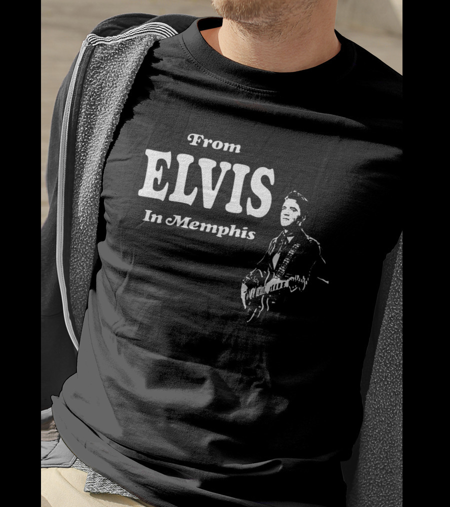 From Elvis In Memphis Elvis Presley Guitar T-Shirt
