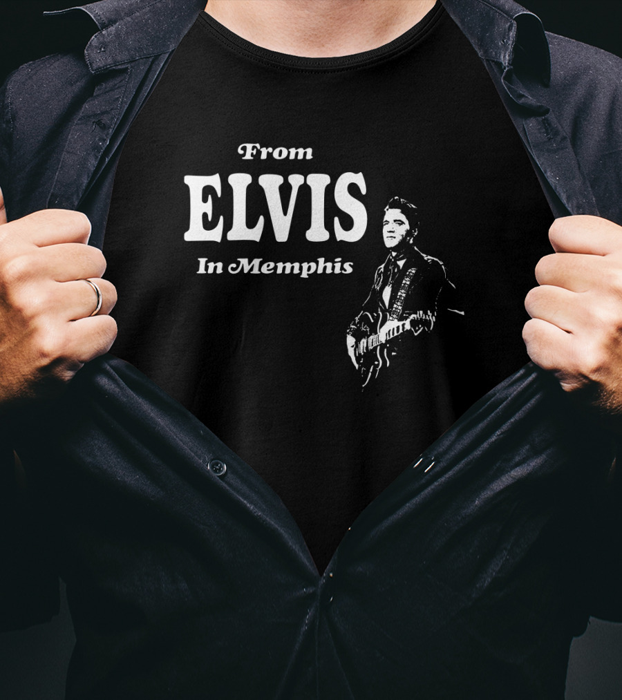 From Elvis In Memphis Elvis Presley Guitar T-Shirt