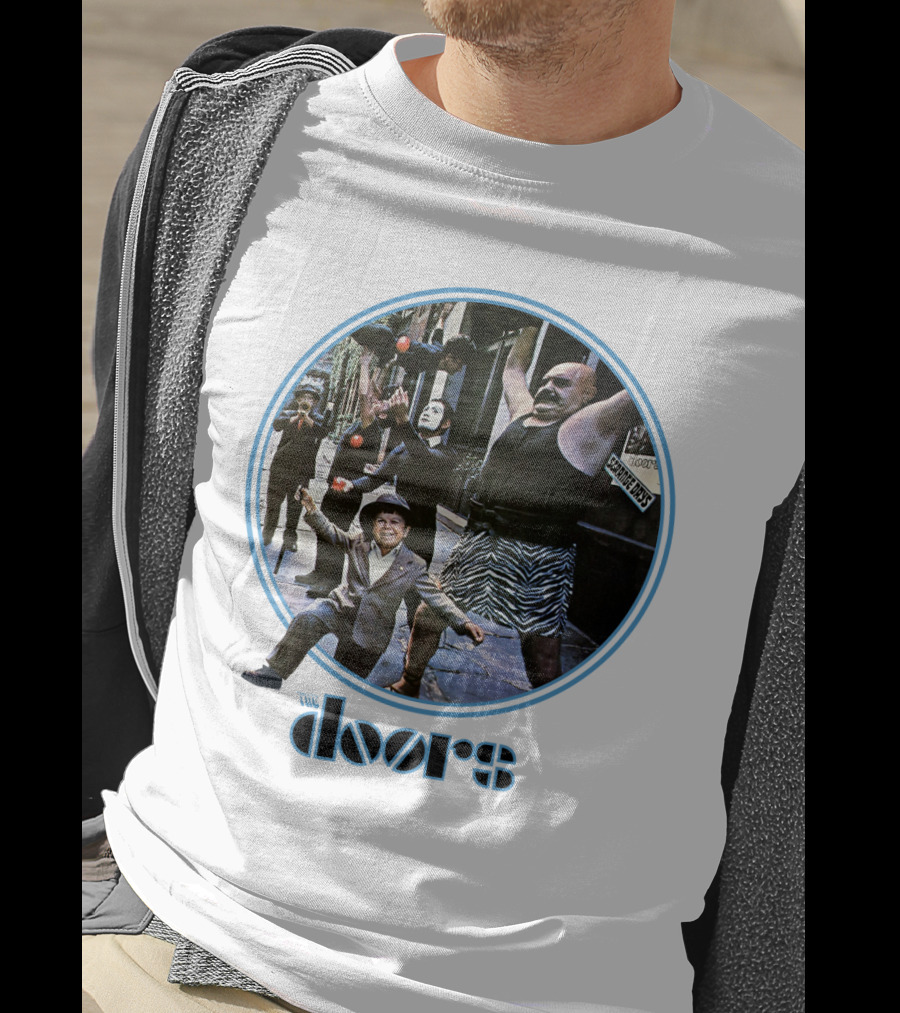The Doors Strange Days Album Cover Vintage Photo T-Shirt