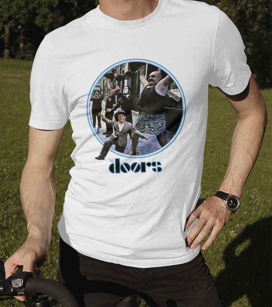 The Doors Strange Days Album Cover Vintage Photo T-Shirt