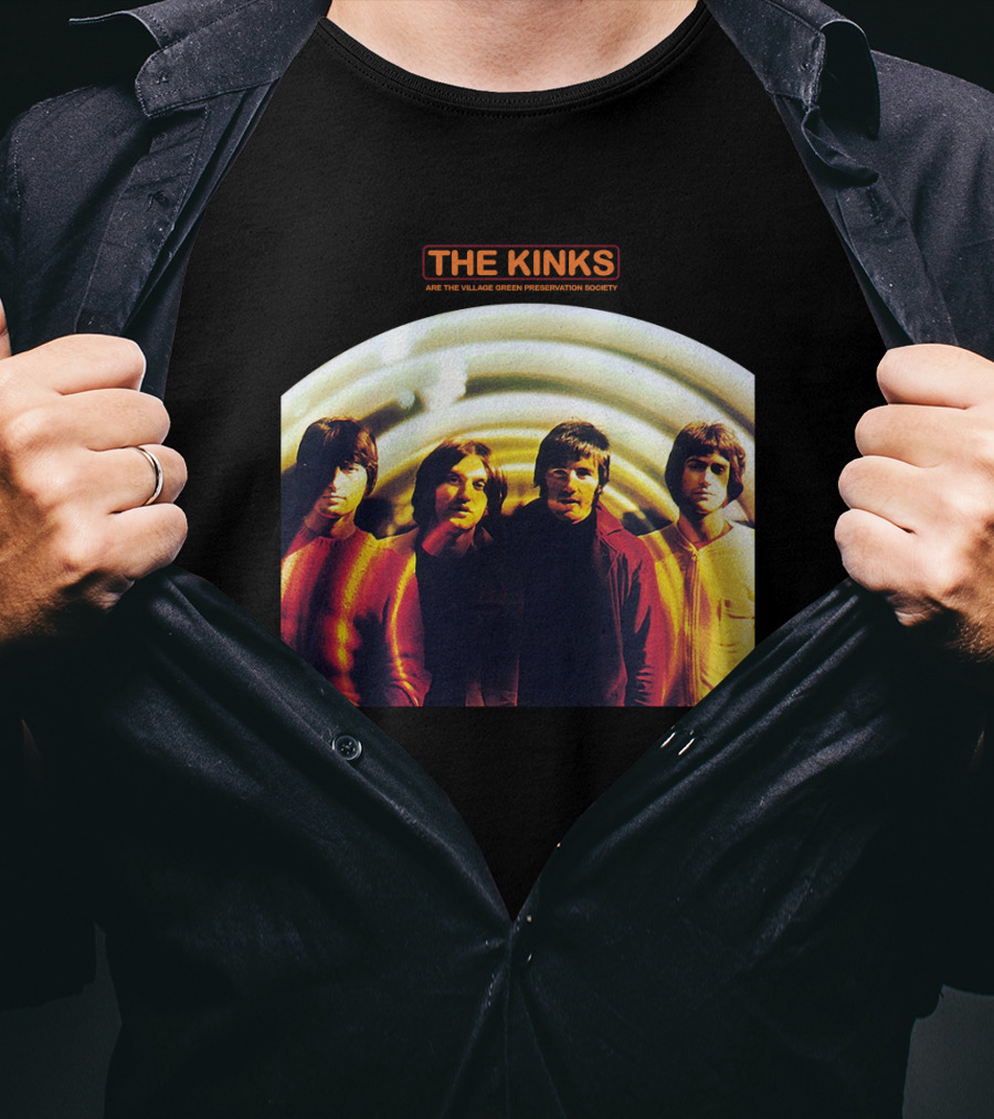 The Kinks Are The Village Green Preservation Society Album Cover T-Shirt