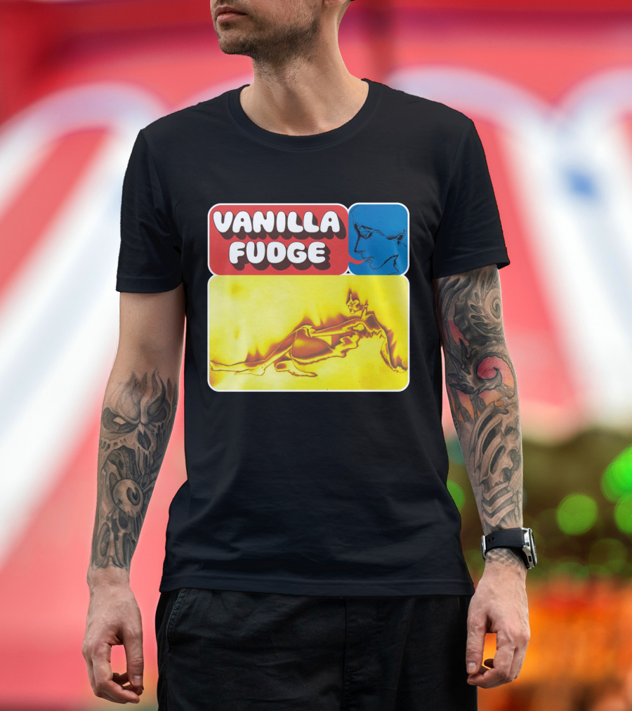Vanilla Fudge Psychedelic Graphic Vintage T-Shirt