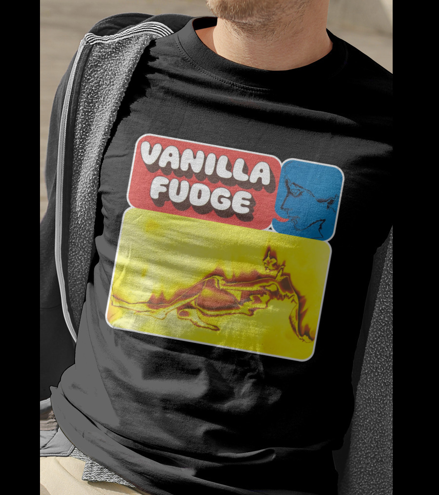 Vanilla Fudge Psychedelic Graphic Vintage T-Shirt