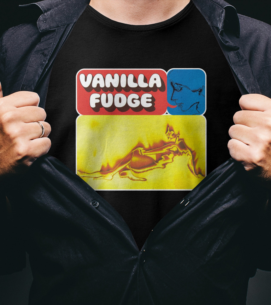 Vanilla Fudge Psychedelic Graphic Vintage T-Shirt