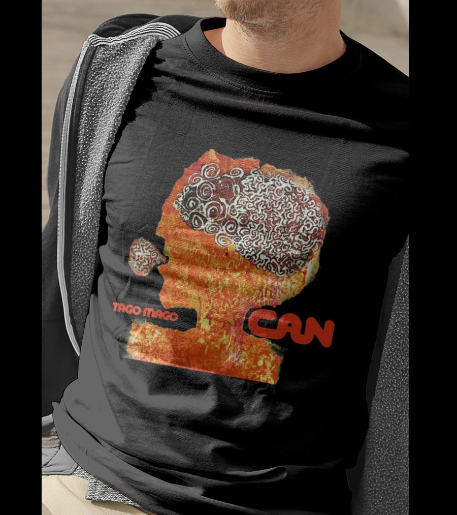 Tago Mago Can Psychedelic Head T-Shirt