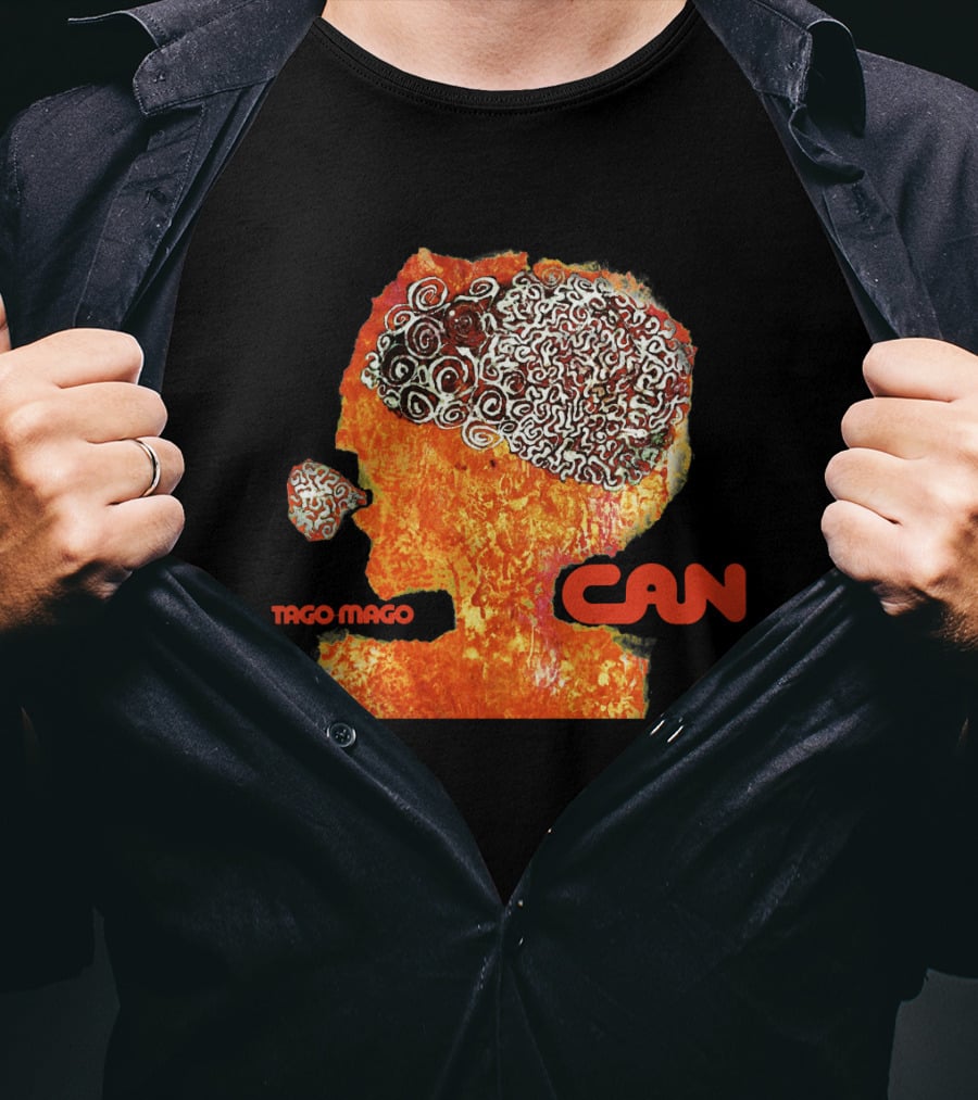 Tago Mago Can Psychedelic Head T-Shirt