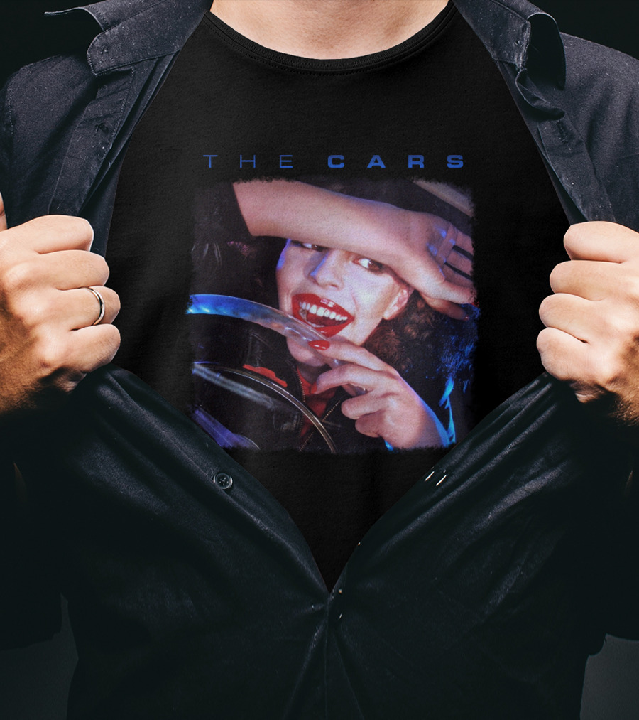 The Cars Vintage Album Cover Just What I Needed Iconic Art Retro Style T-Shirt