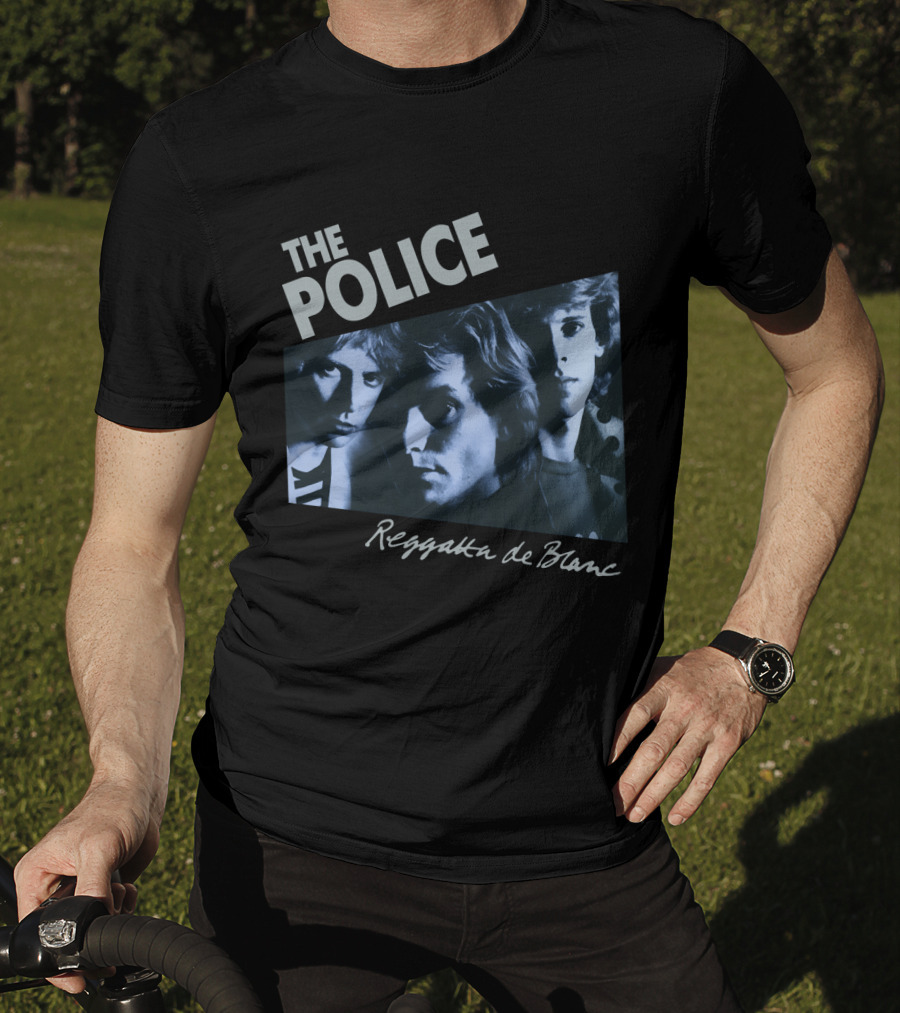 The Police Reggatta De Blanc Band Members Photo T-Shirt
