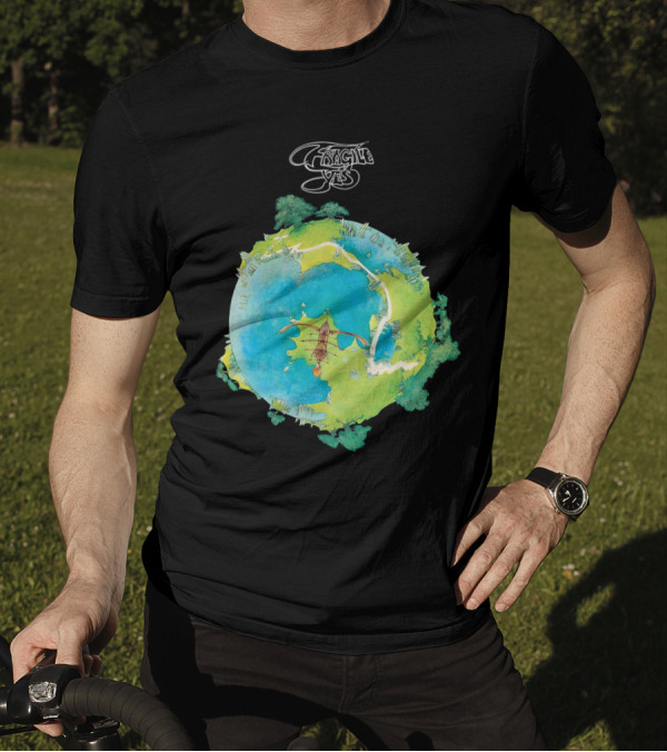 Yes Fragile Earth Island T-Shirt