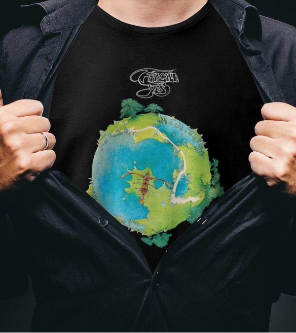 Yes Fragile Earth Island T-Shirt