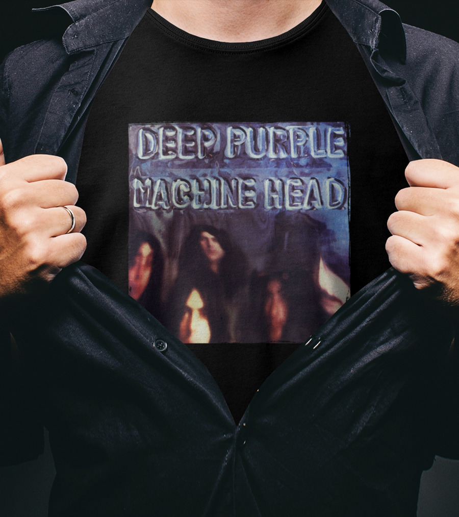 Deep Purple Machine Head Album Cover Art T-Shirt