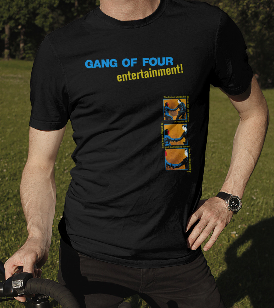 Gang Of Four Entertainment Indian Smiles Band Concept T-Shirt