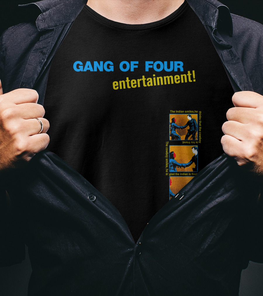 Gang Of Four Entertainment Indian Smiles Band Concept T-Shirt