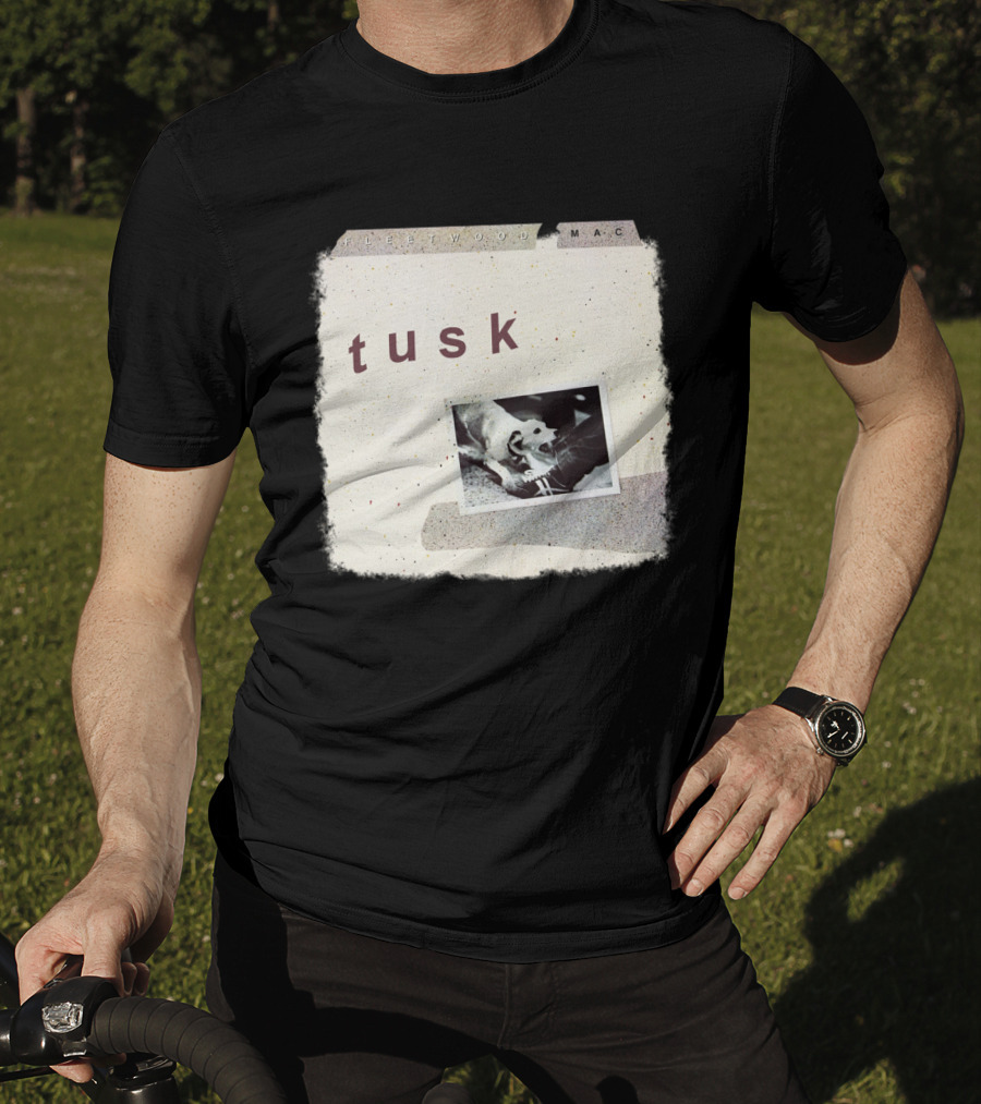 Fleetwood Mac Tusk Album Dog Photo Cover T-Shirt