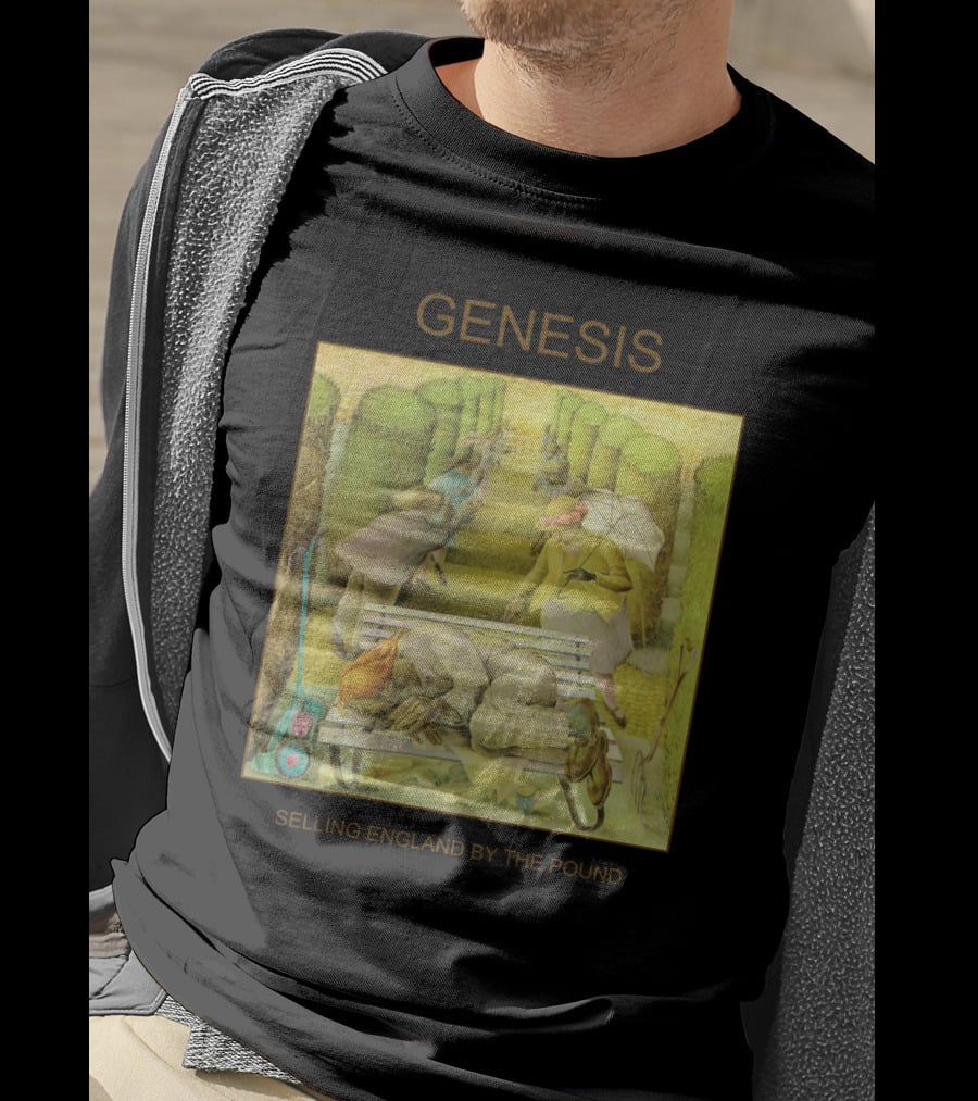 Genesis Selling England By The Pound Vintage Album Cover Art T-Shirt