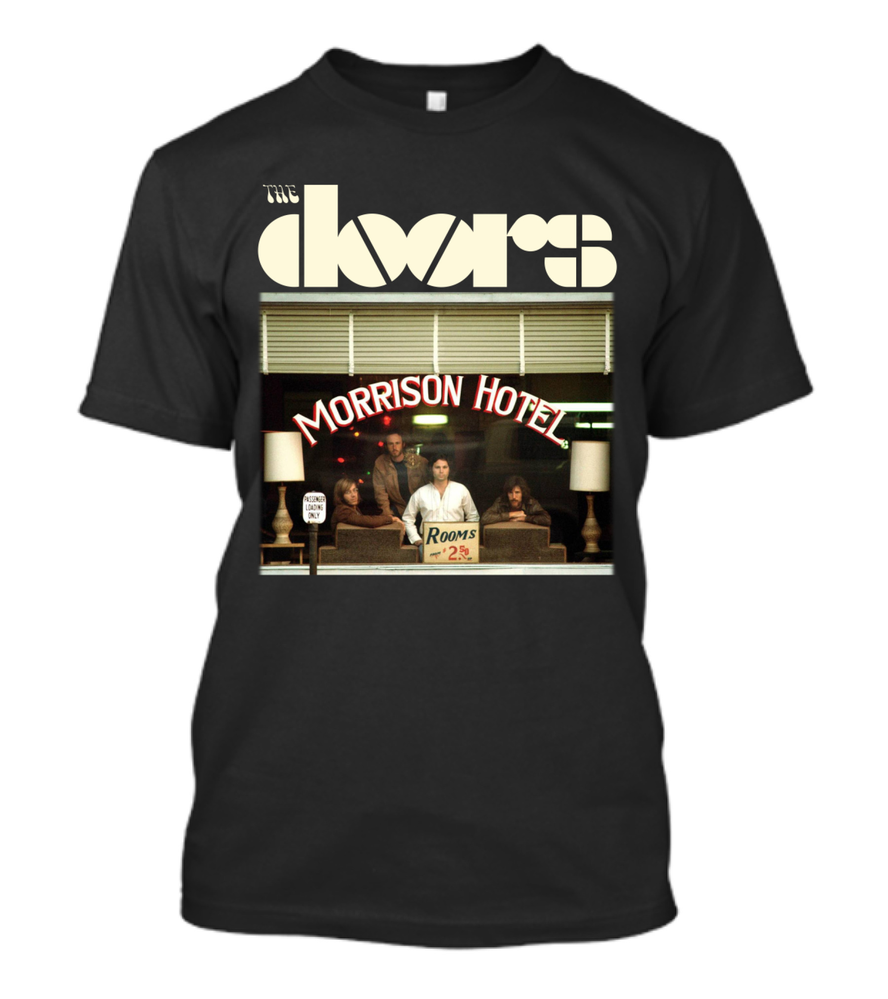 The Doors Morrison Hotel Rooms 2 Dollars T-Shirt