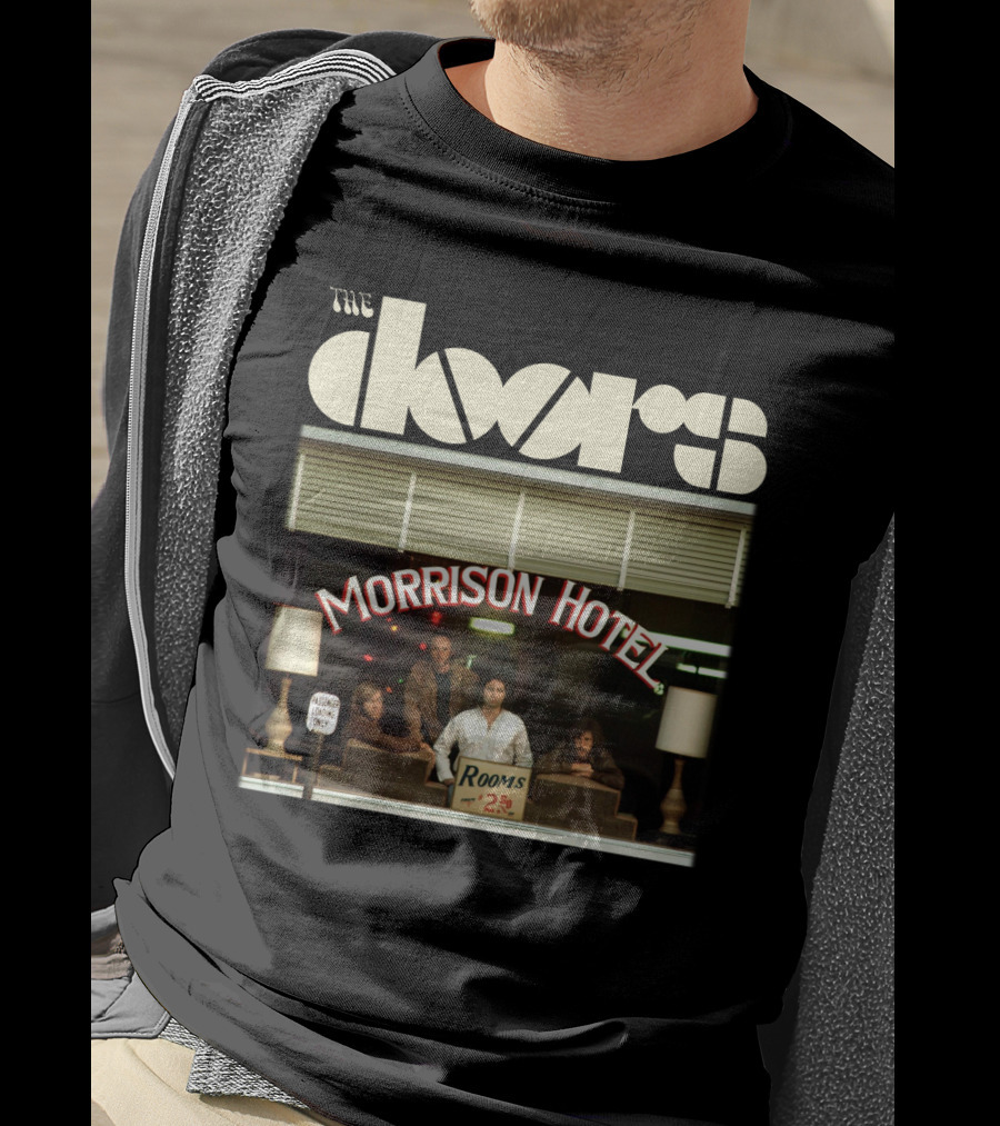 The Doors Morrison Hotel Rooms 2 Dollars T-Shirt