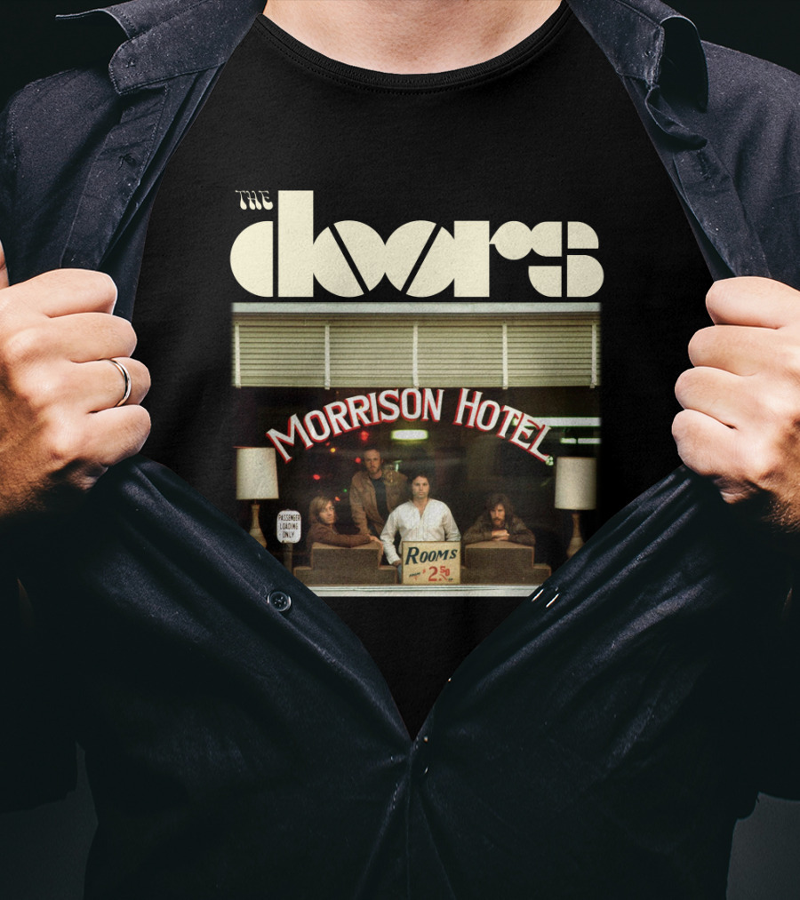 The Doors Morrison Hotel Rooms 2 Dollars T-Shirt