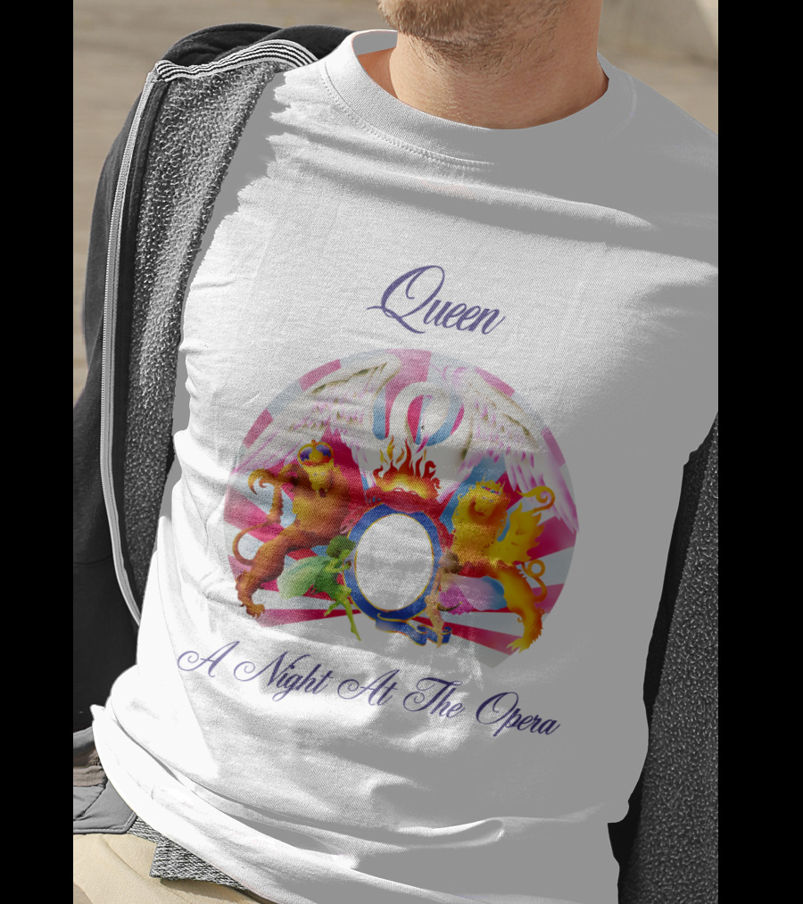 Queen A Night At The Opera Lion Phoenix T-Shirt