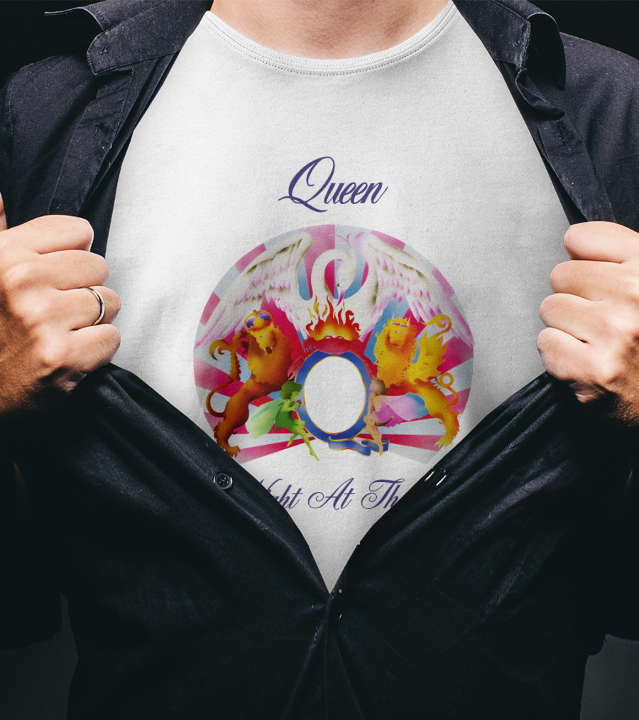 Queen A Night At The Opera Lion Phoenix T-Shirt