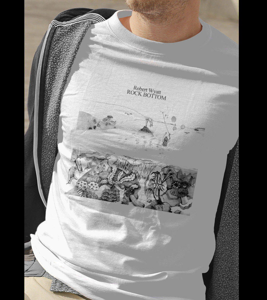 Robert Wyatt Rock Bottom Album Cover T-Shirt