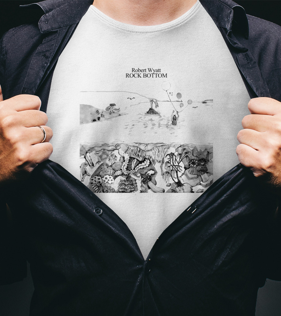 Robert Wyatt Rock Bottom Album Cover T-Shirt
