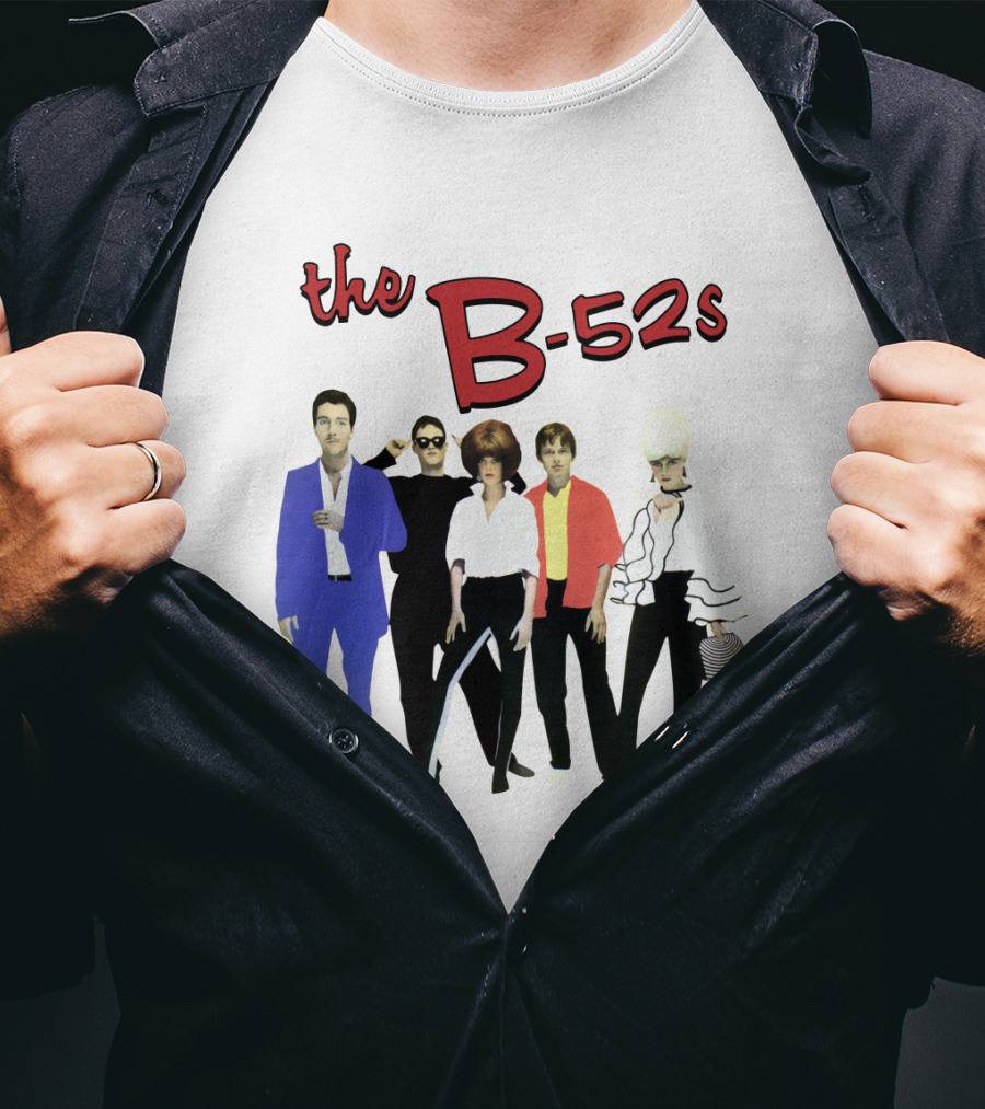 The B-52s Retro Band Lineup T-Shirt