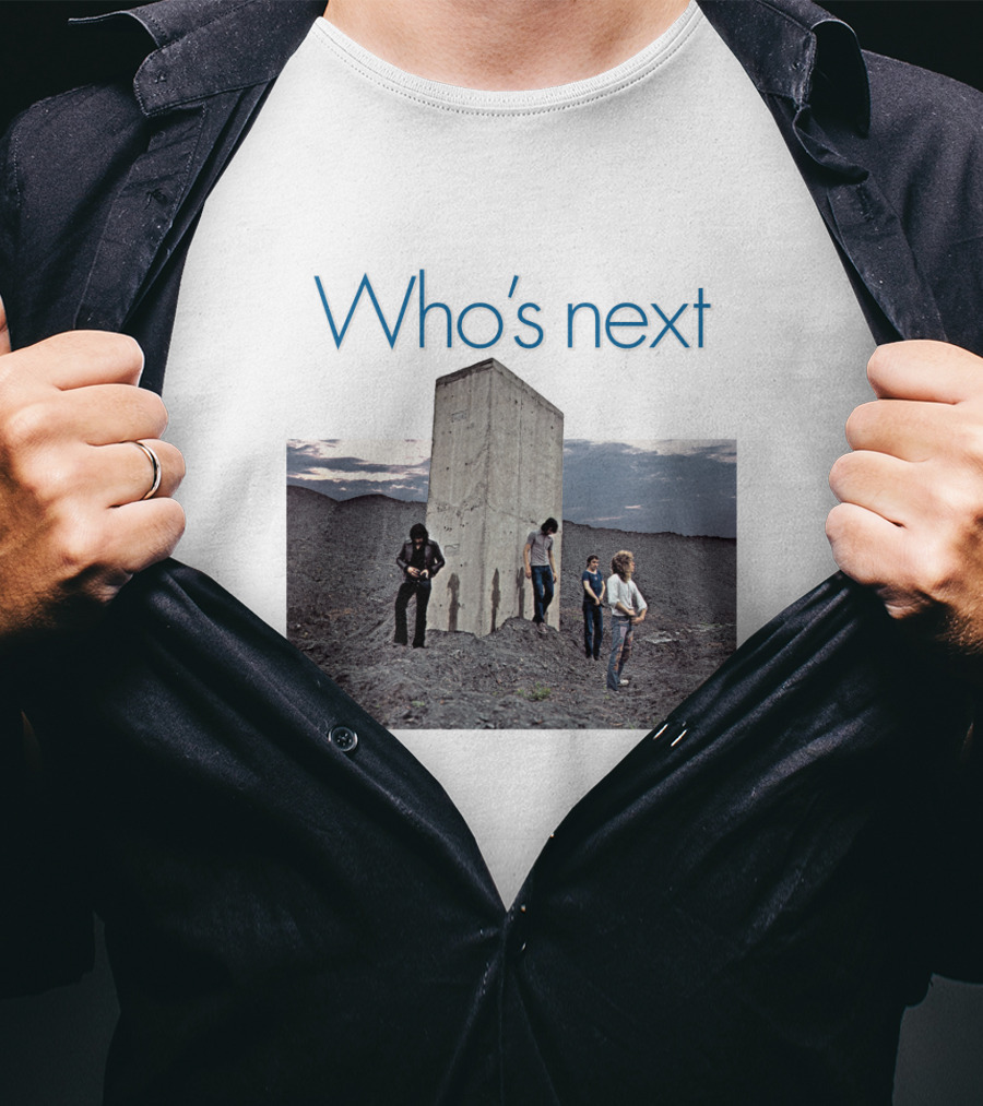 The Who Who's Next Album Cover 1971 Iconic Image T-Shirt
