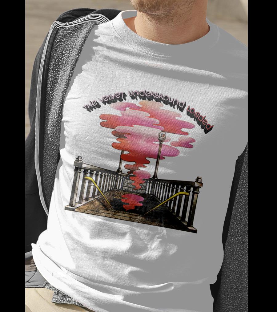 The Velvet Underground Loaded 1970 Album Subway Artwork Junction Brooklyn Uptown Via 8th Avenue Station T-Shirt