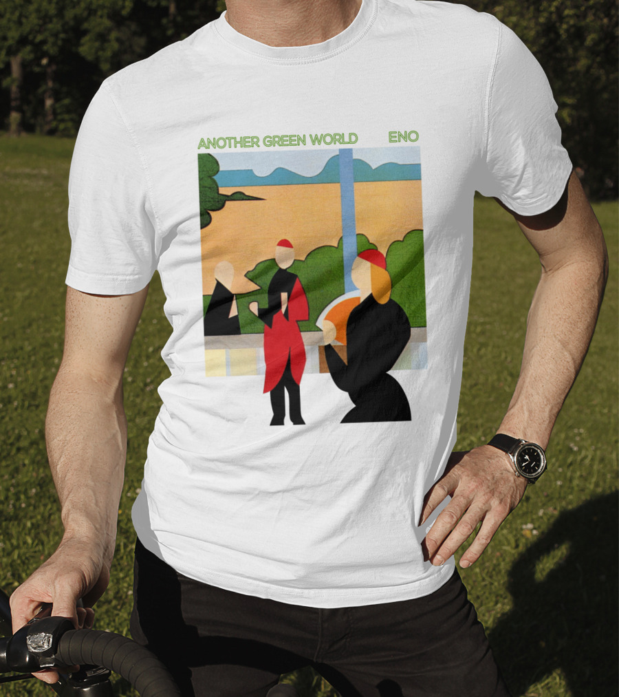 Another Green World Eno Album Artwork Geometric Figures T-Shirt