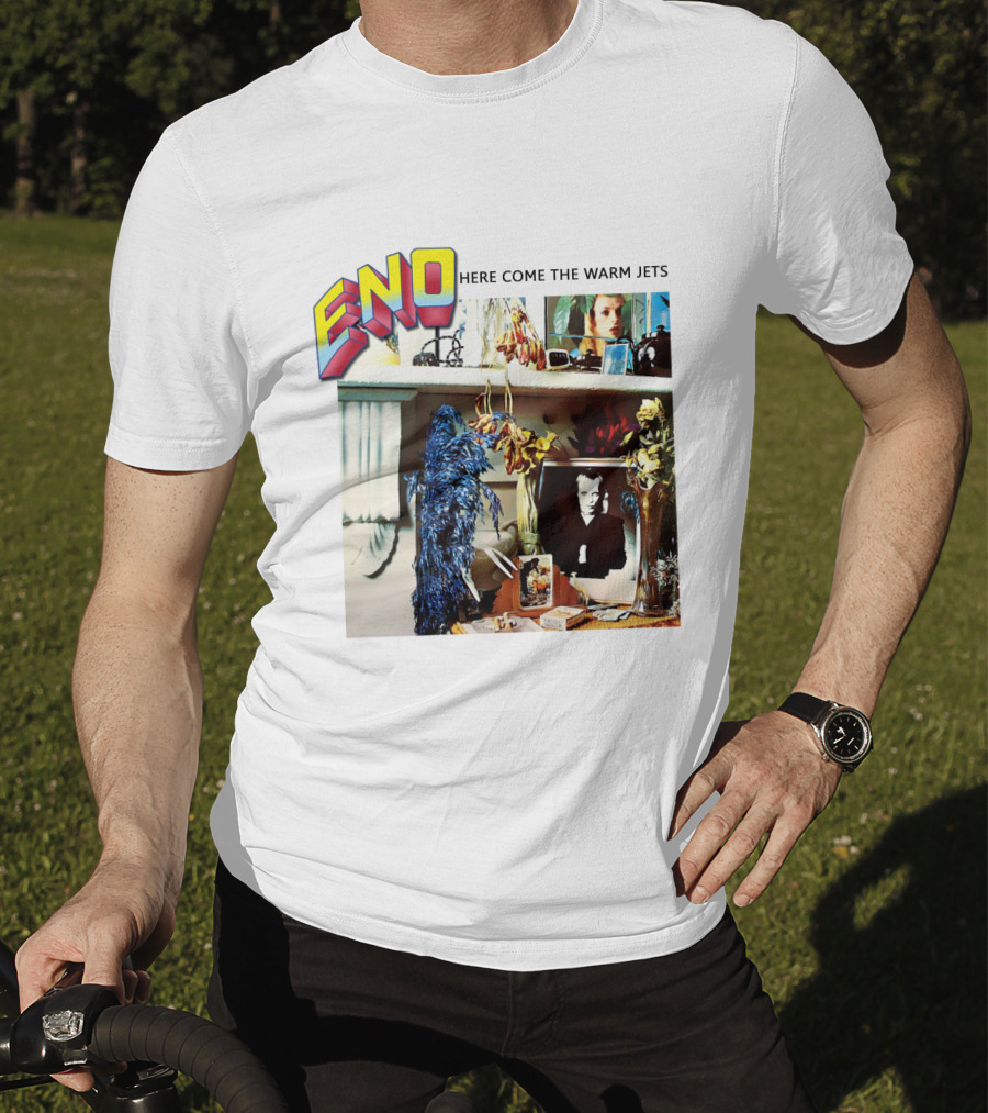 ENO Here Come The Warm Jets Vibrant Album Imagery T-Shirt