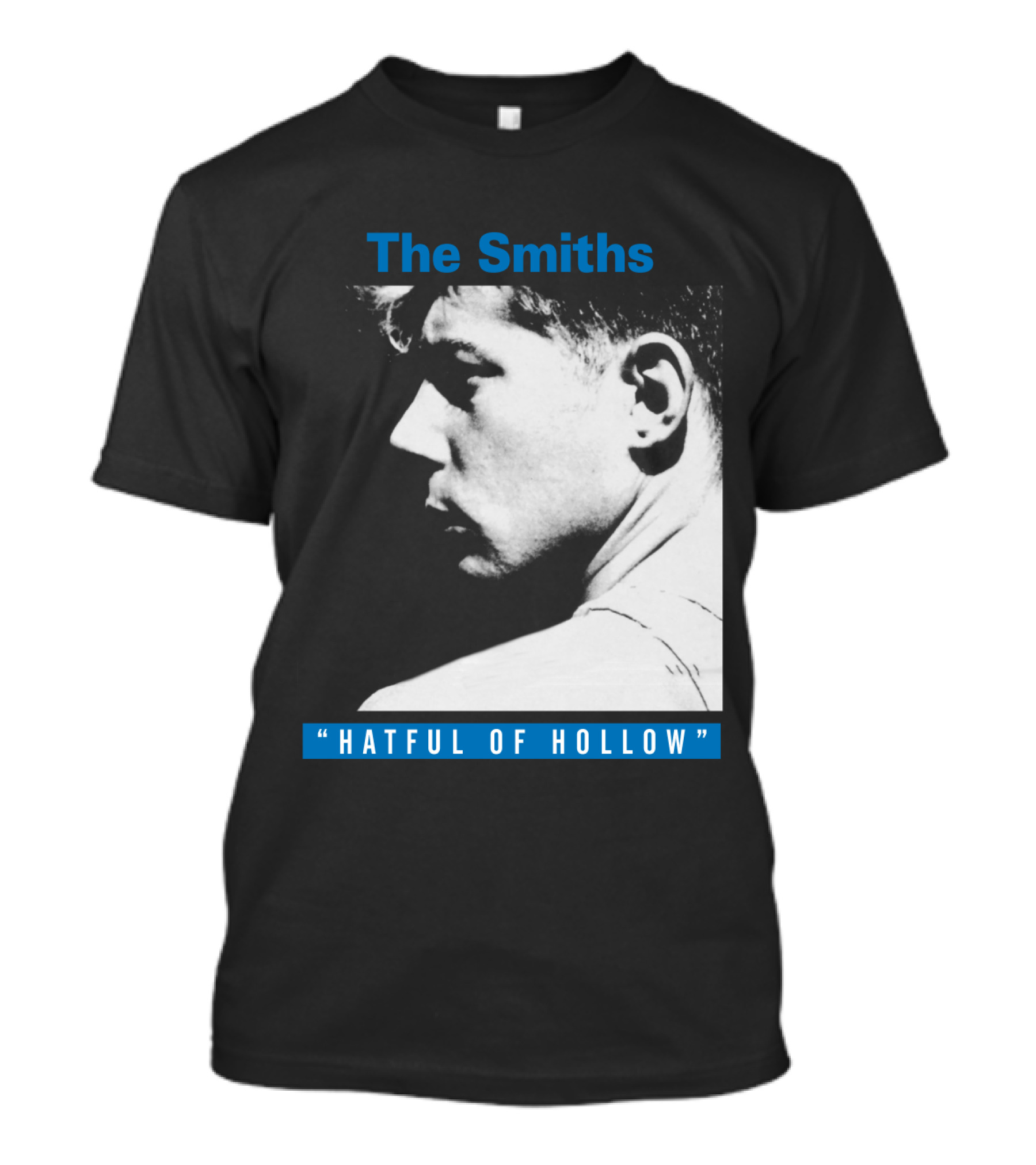 The Smiths Hatful Of Hollow Black And White Profile T-Shirt