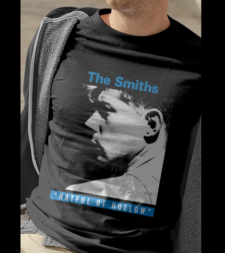 The Smiths Hatful Of Hollow Black And White Profile T-Shirt