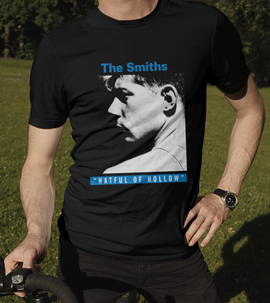 The Smiths Hatful Of Hollow Black And White Profile T-Shirt
