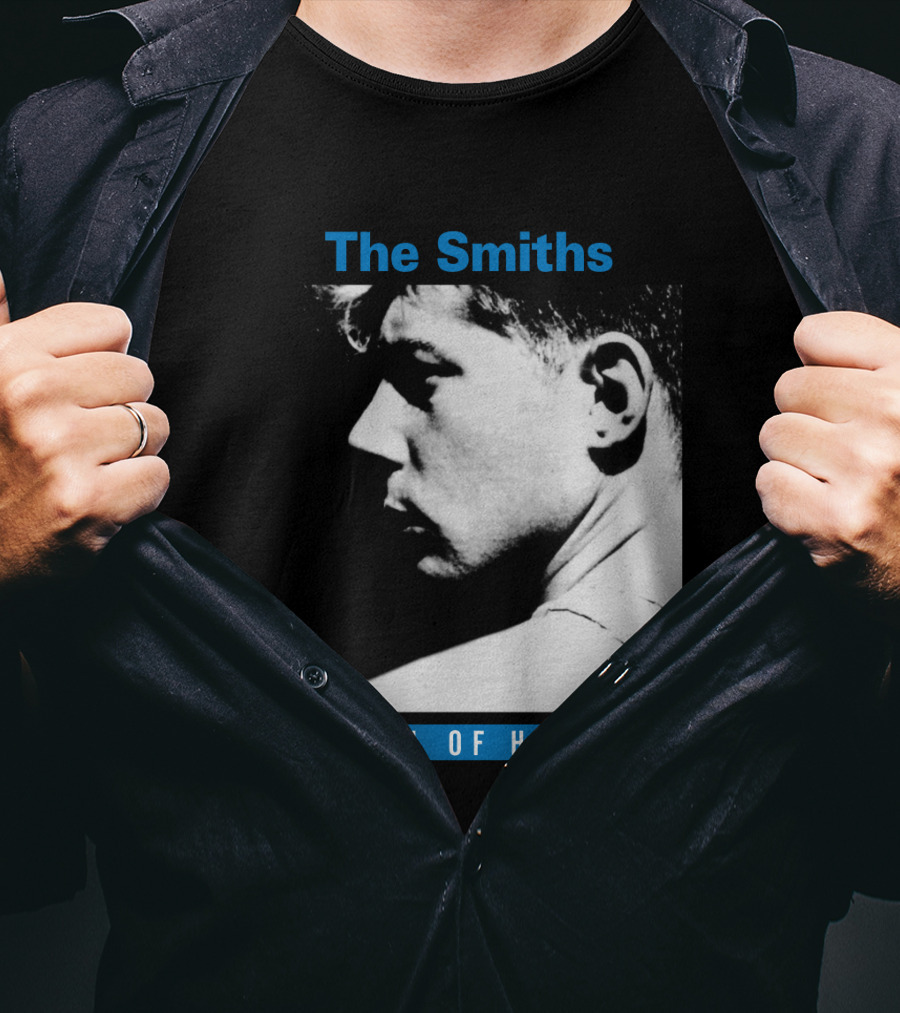The Smiths Hatful Of Hollow Black And White Profile T-Shirt