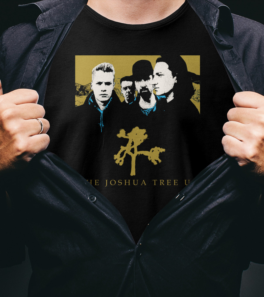 The Joshua Tree U2 Band Members Desert T-Shirt